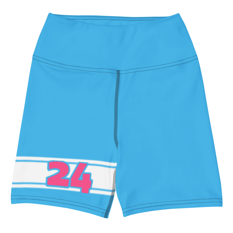 Color Band Yoga Shorts