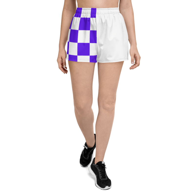 Checkered Athletic Shorts