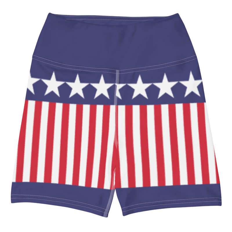 Stars & Bars Yoga Shorts