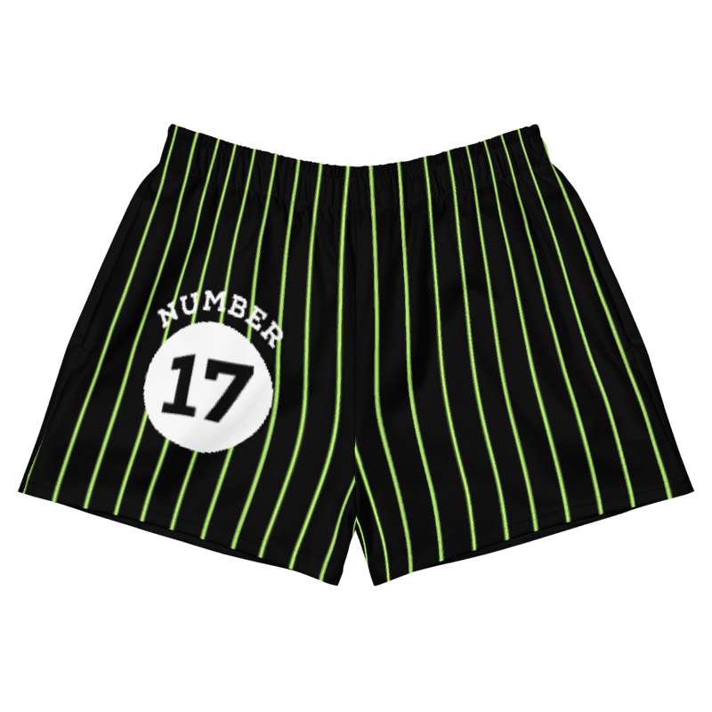 Pinstripe Athletic Shorts