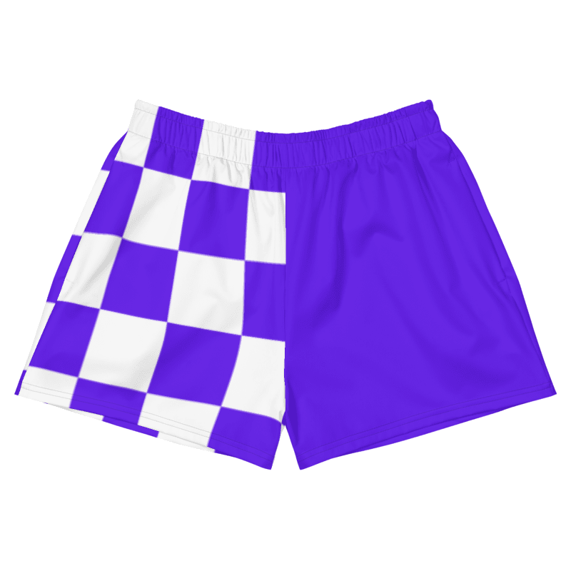 Checkered Athletic Shorts