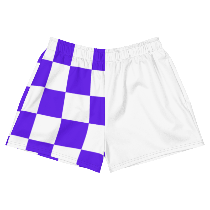 Checkered Athletic Shorts