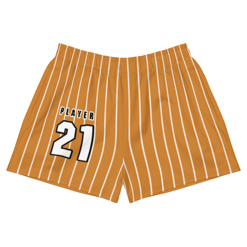 Pinstripe Athletic Shorts