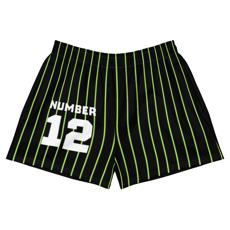 Pinstripe Athletic Shorts