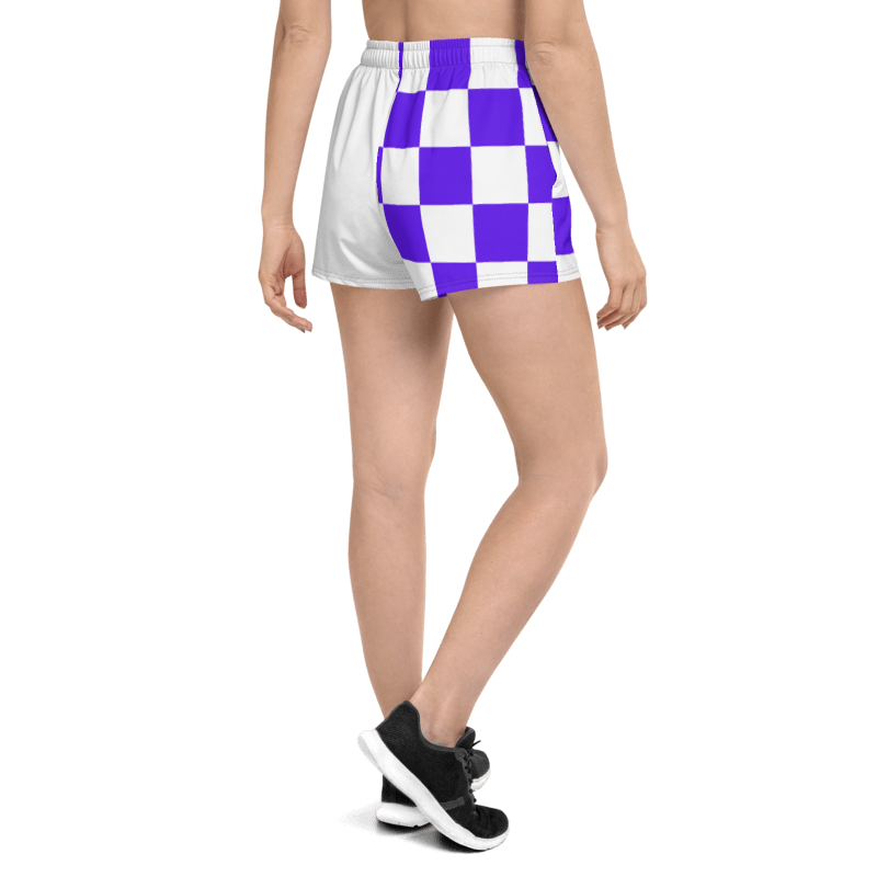 Checkered Athletic Shorts