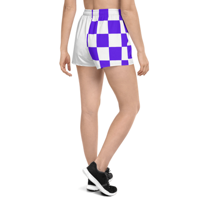 Checkered Athletic Shorts