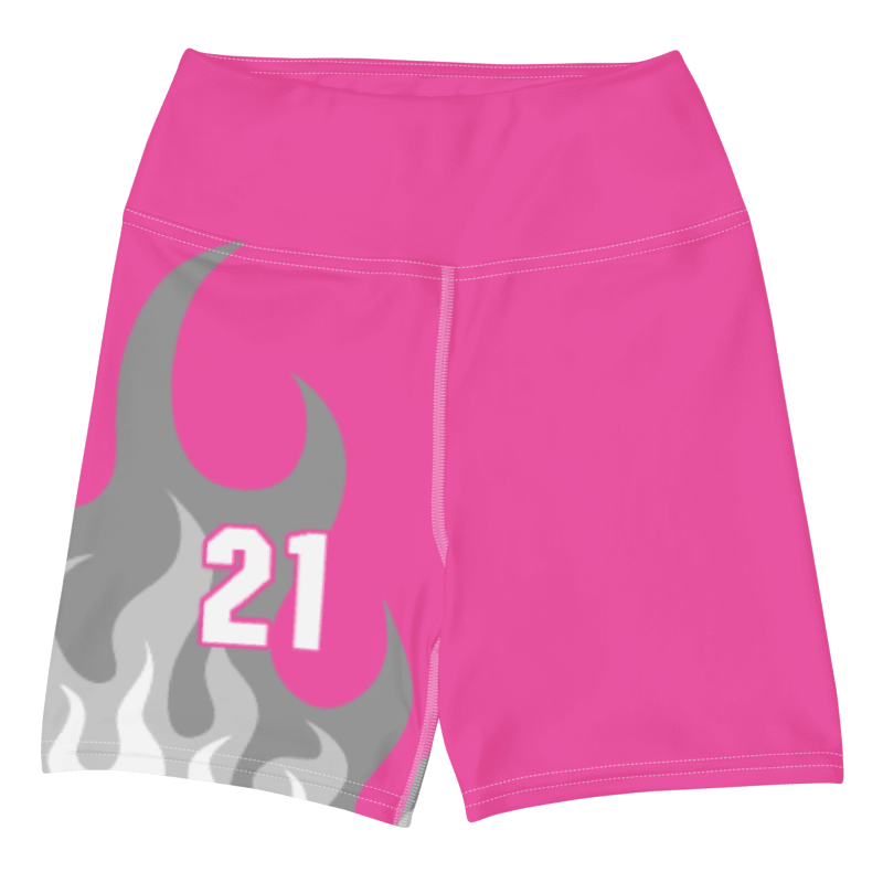 Flame Yoga Shorts