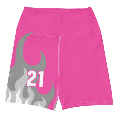 Flame Yoga Shorts