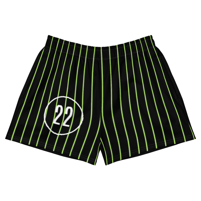 Pinstripe Athletic Shorts