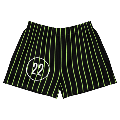 Pinstripe Athletic Shorts