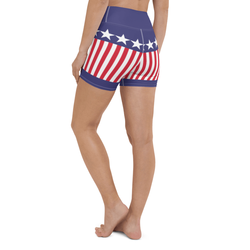 Stars & Bars Yoga Shorts