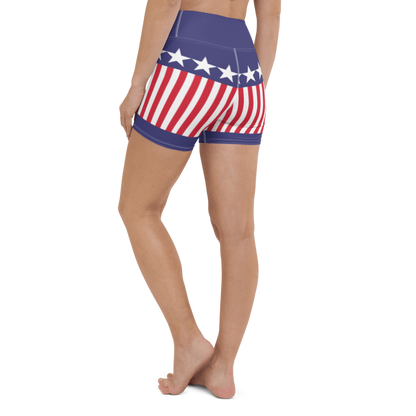 Stars & Bars Yoga Shorts