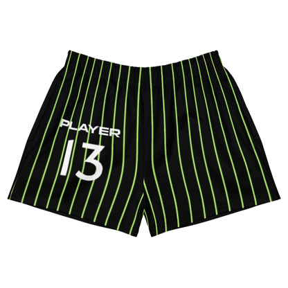 Pinstripe Athletic Shorts