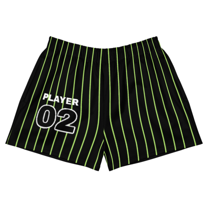 Pinstripe Athletic Shorts