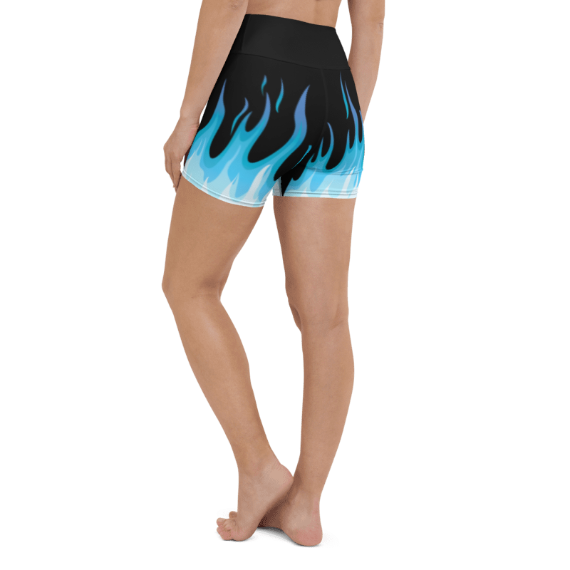 Flame Yoga Shorts