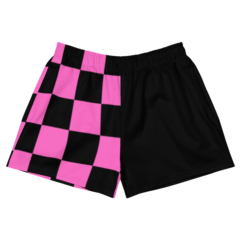 Checkered Athletic Shorts