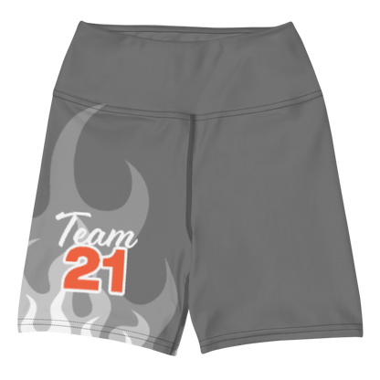 Flame Yoga Shorts