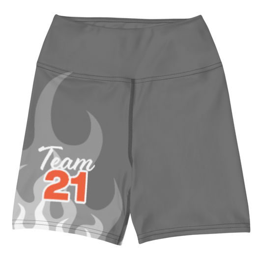 Flame Yoga Shorts