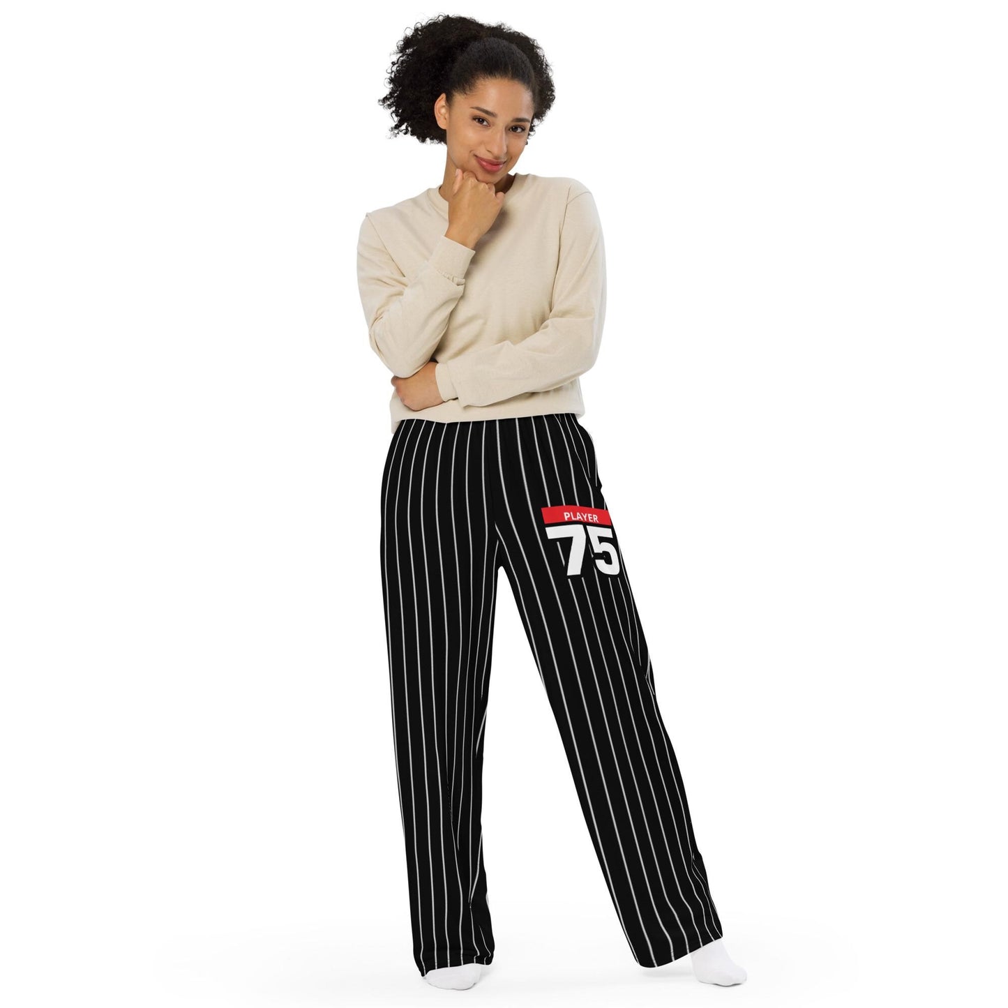 Pinstripe Sweatpants